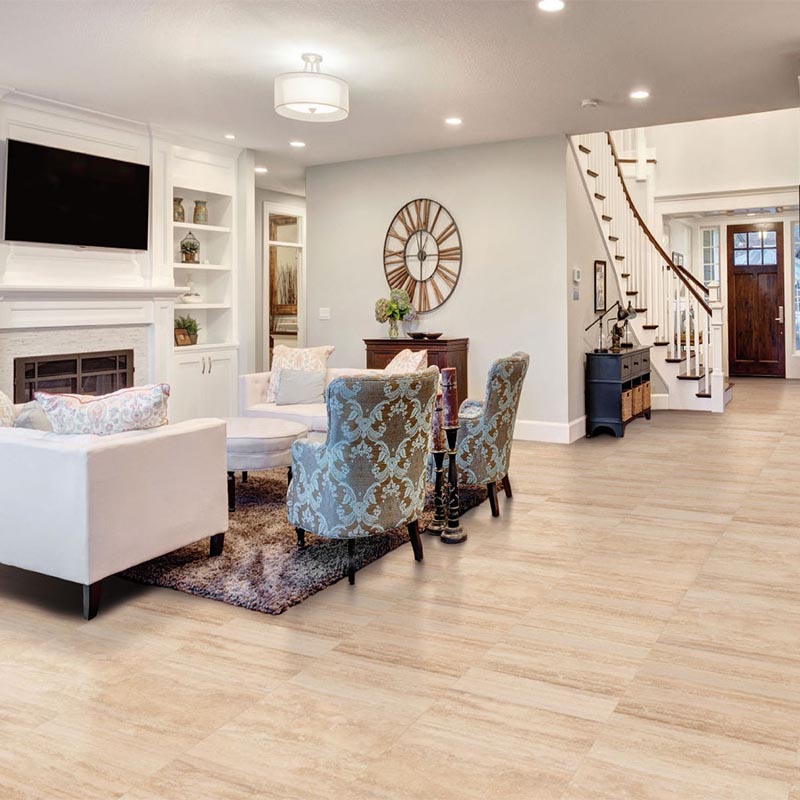 Contratreaptă Travertin Classic VC Chituit si Lustruit 110 x 16 x 2cm