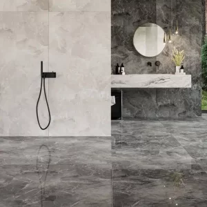 Glaf Marmură Savana Grey Lustruită Bizotat 1L 150 x 25 x 2cm