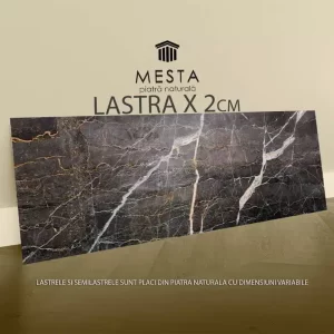 Treaptă Marmură Savana Grey Lustruită Bizotată 1L 150 x 33 x 2cm