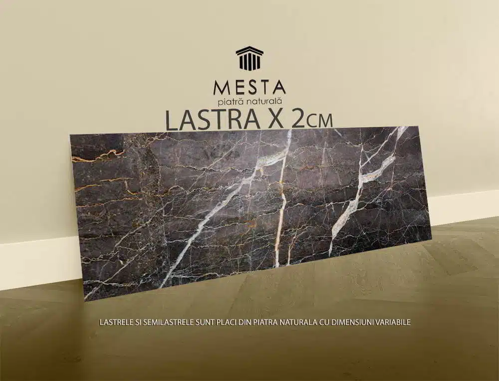 Treaptă Marmură Savana Grey Lustruită Bizotată 1L 120 x 33 x 2cm - imagine 5