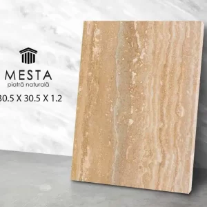 Travertin Classic VC Chituit si Mat 30.5×30.5×1.2cm