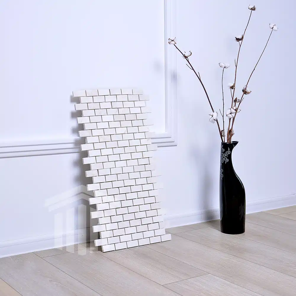 Mozaic Marmură Bej Lustruită 2.3×4.8x1cm - imagine 4