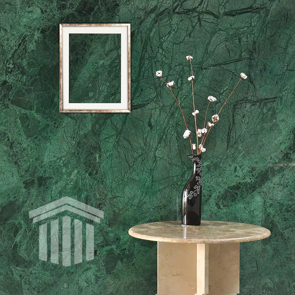 Glaf Marmură Verde India Lustruită Bizotat 1L 110 x 20 x 2cm - imagine 6