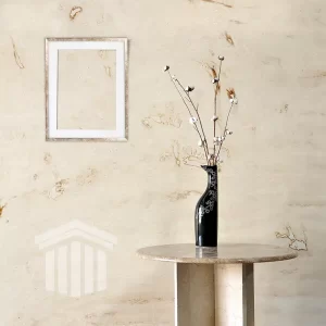 Treaptă Travertin Classic CC Chituit si Lustruit Bizotat 1L 140 x 33 x 2cm