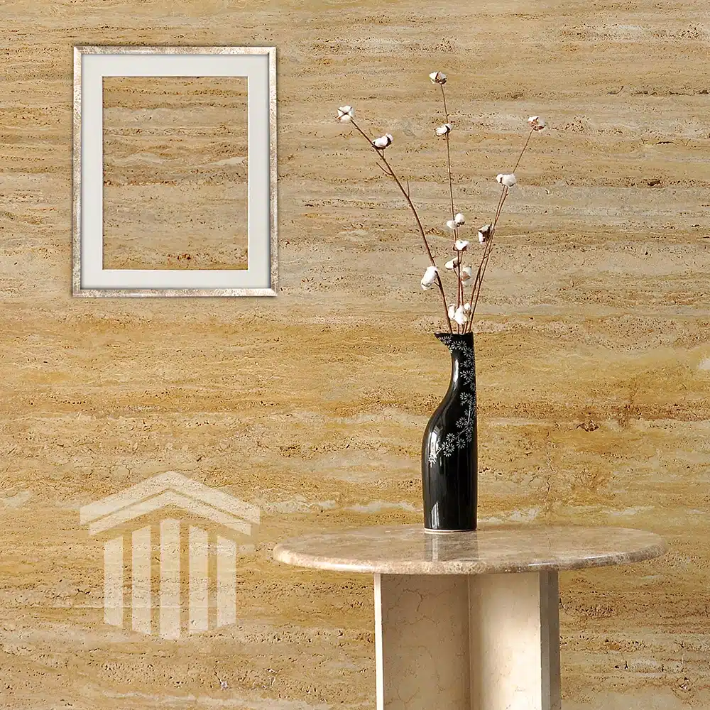 Glaf Travertin Golden Sienna VC Nechituit si Lustruit Bizotat 1L 120 x 25 x 3cm - imagine 3