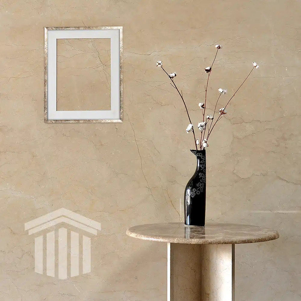 Glaf Marmură Alara Marfil Lustruită Bizotat 1L 130 x 20 x 2cm - imagine 4