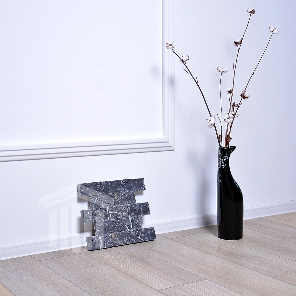 Marmură Neagra Scapitată 5x10x1.5cm - imagine 4