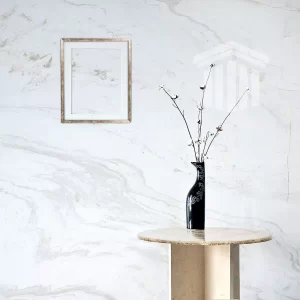 Treaptă Marmură Volakas Lustruită Bizotată 1L 120 x 33 x 2cm