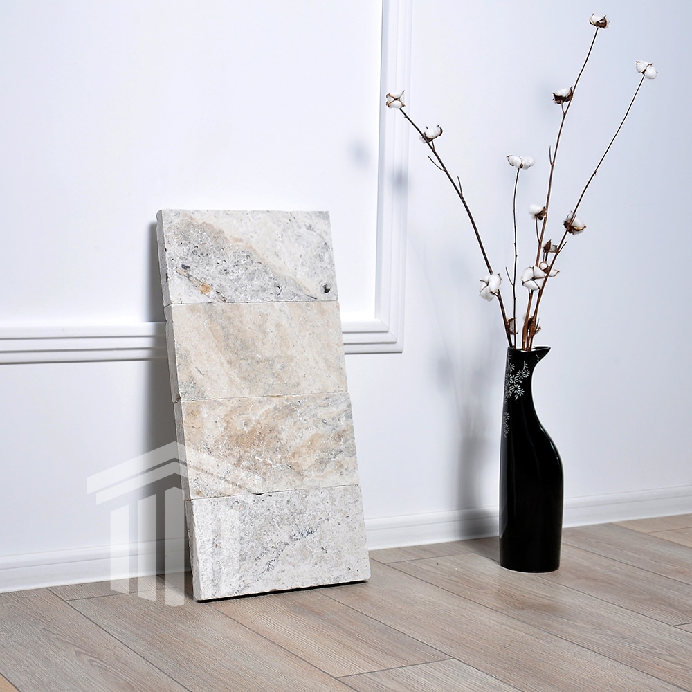 Travertin Silver Antichizat 15.25×30.5x3cm - imagine 5