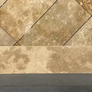 Glaf Travertin Classic Chituit si Mat Bizot 1L 84x20x2cm