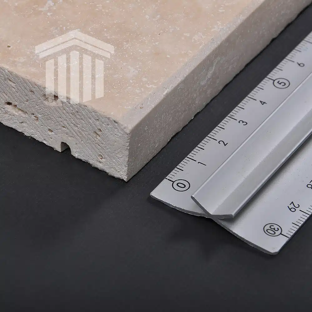 Glaf Travertin Classic Chituit si Mat Bizot 1L 130x45x2cm - imagine 3