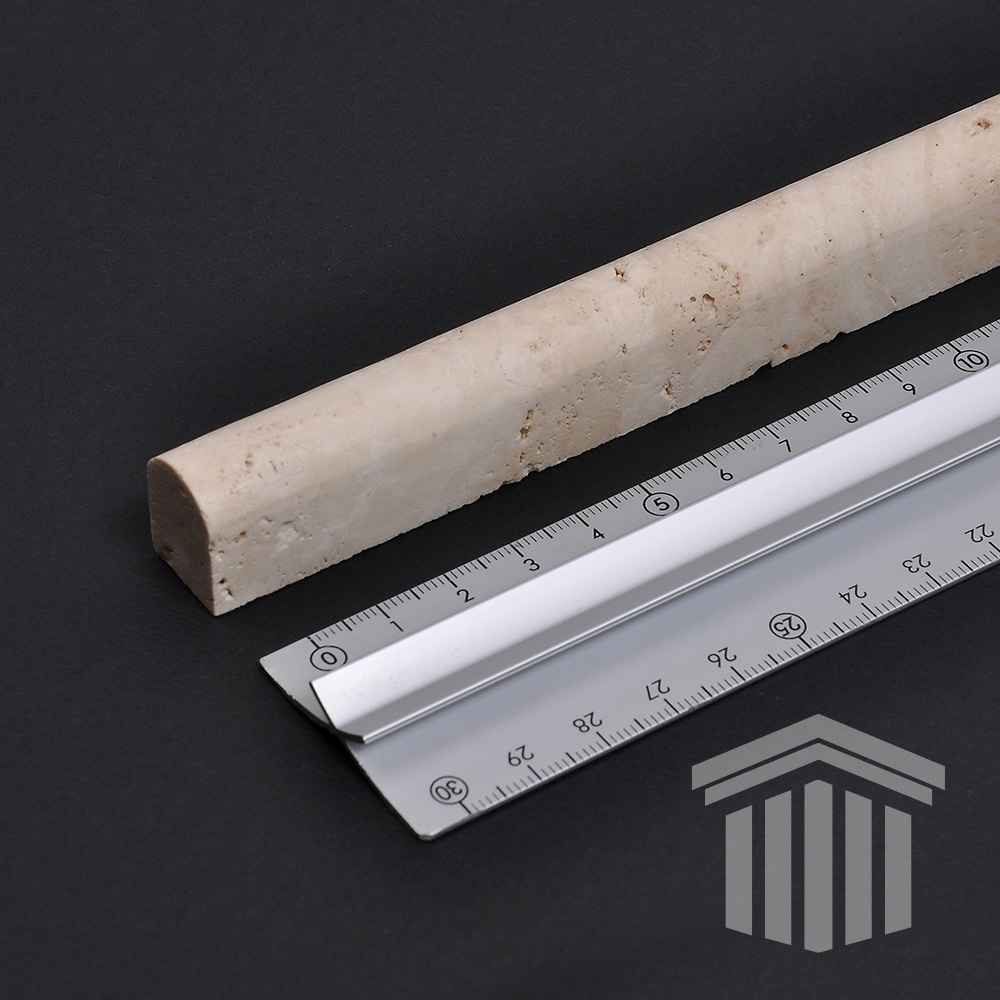 Profil Travertin Classic Pencil 30.5×1.5×1.9cm - imagine 3