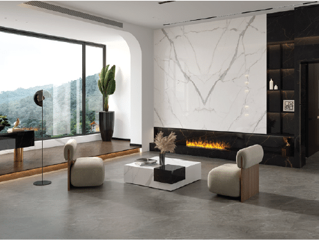 Ceramica T-One Calacatta Unique Mat Lastra 1.2cm