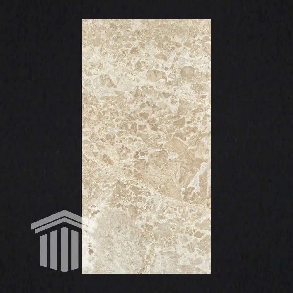 Glaf Marmură Cappuccino Lustruită Bizotat 1L 130 x 25 x 2cm