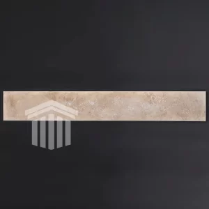 Glaf Travertin Classic Chituit si Mat Bizot 1L 124x24x2cm