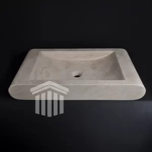 Lavoar Travertin E S02 40x70x10cm (Rotunjit)