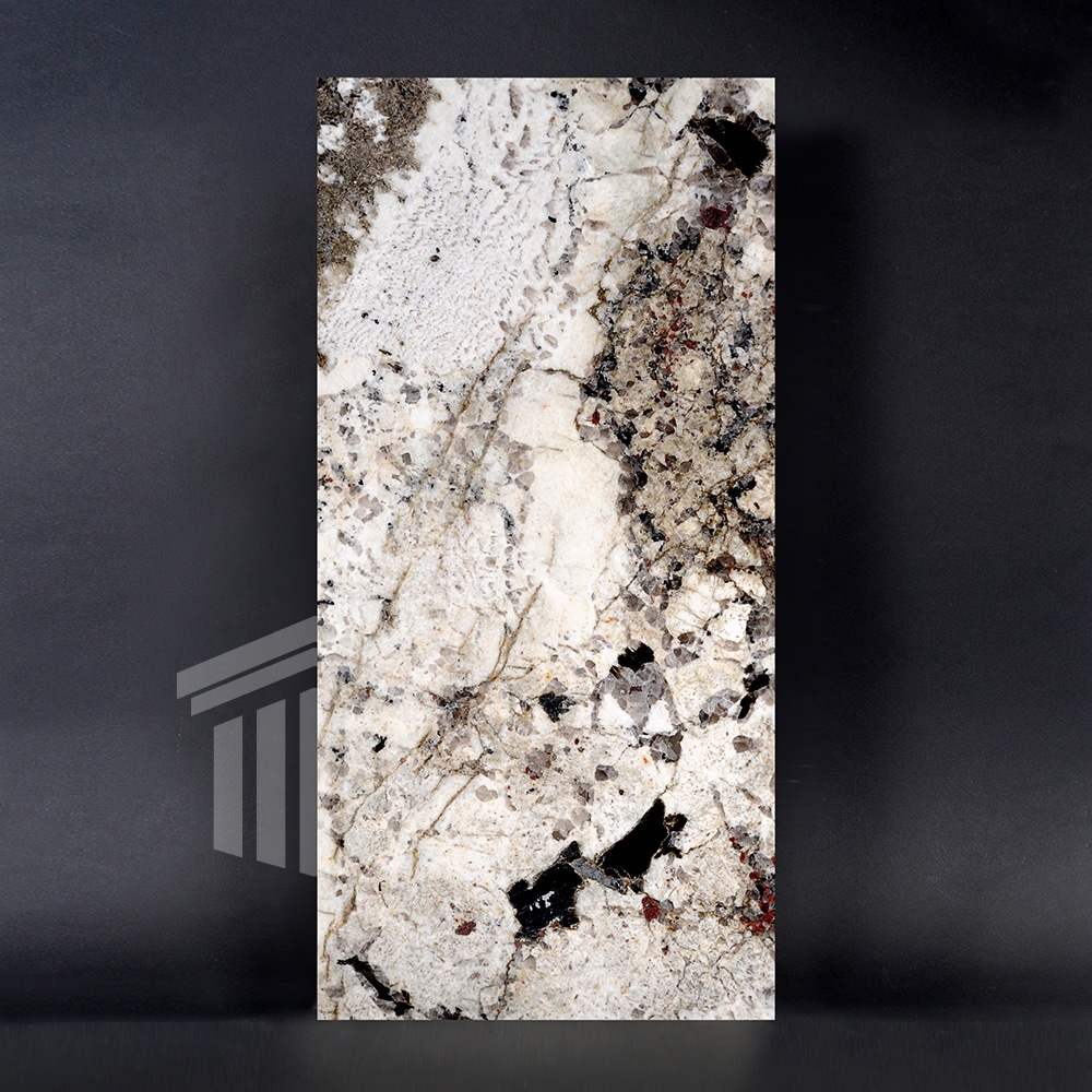Glaf Granit Alaska White Lustruit Bizotat 1L 110 x 20 x 2cm - imagine 2