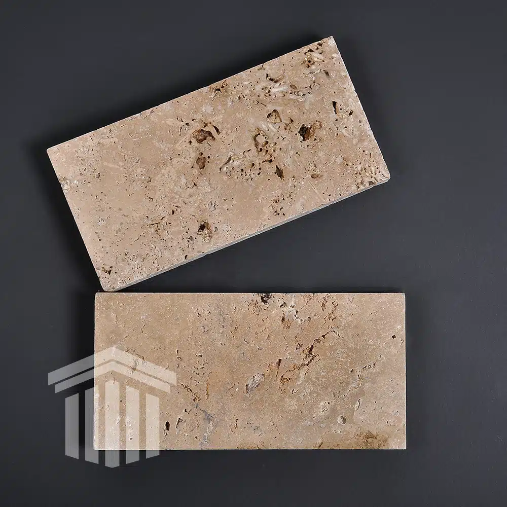 Pavele Travertin Noce Antichizat 15.25×30.5x3cm