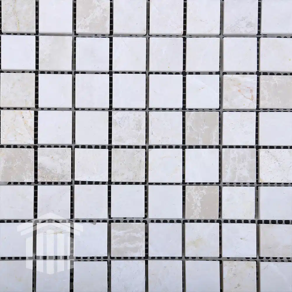 Mozaic Marmură Bej Lustruită 2.3×2.3x1cm - imagine 2