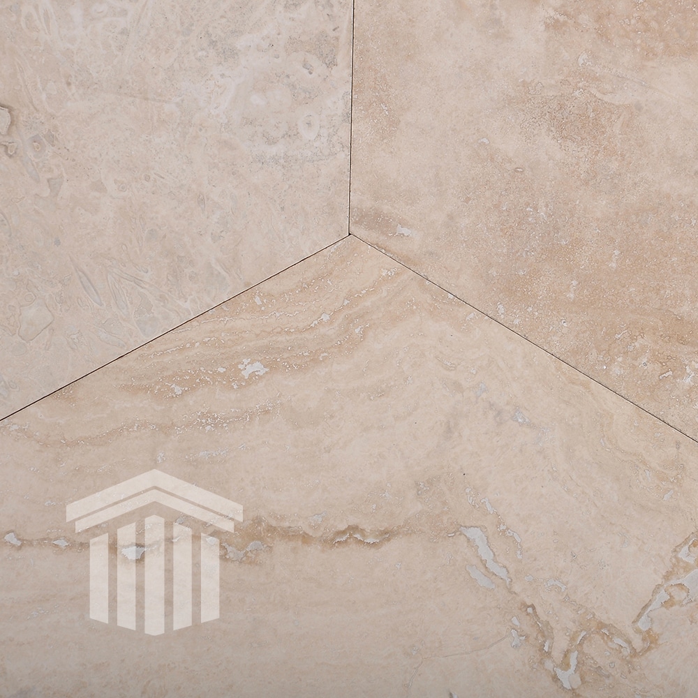 Travertin Classic CC Chituit si Mat Hexagon 30.5×30.5×1.2cm - imagine 2