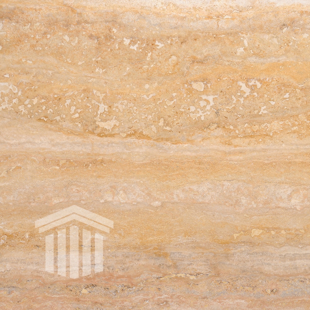 Glaf Travertin Golden Sienna VC Chituit si Lustruit Bizotat 1L 120 x 25 x 2cm - imagine 2